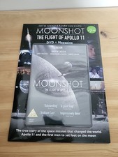 Moonshot The Flight Of Apollo 11 DVD & magazine 50th Anniversary Edition