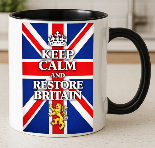 Restore britain mug keep calm - restore,