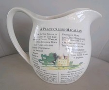 MacAllan Whisky Jug Pitcher