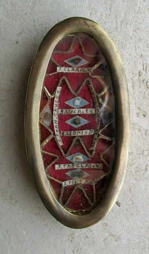 Old theca with relic - relic, ss