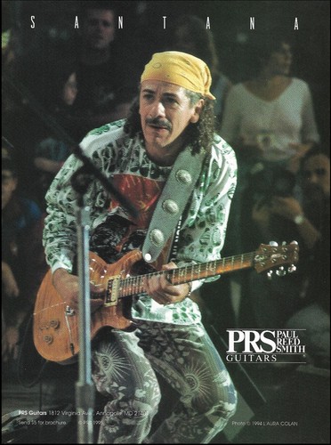 Prs carlos santana - prs,
