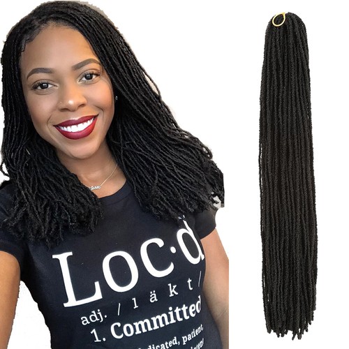 Double ended dreads micro - 18",