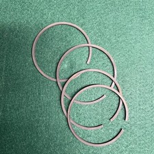 Triumph Pre Unit 350 3T Compression Piston Rings +.060” NOS x4 Hepolite