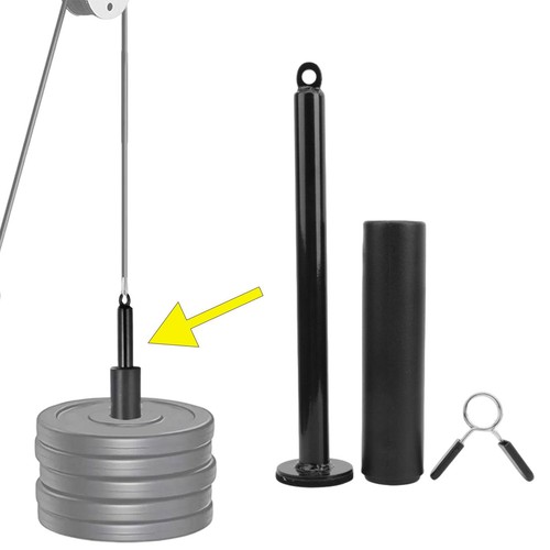 Weight loading pin pulley - pin,