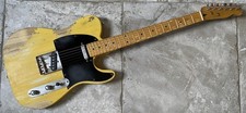 Telecaster Butterscotch Blonde Heavy Relic Nitro Vintage Style Handmade Guitar