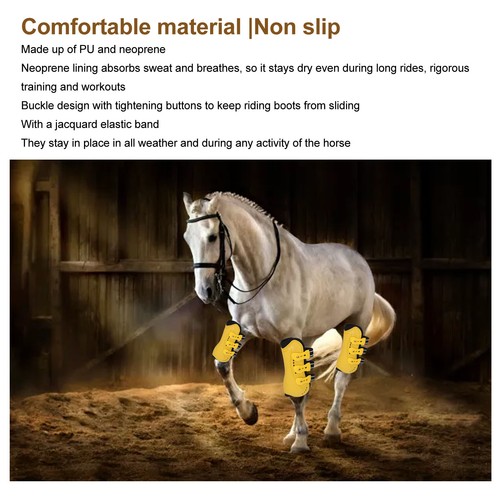 2pcs horse tendon boots open - 2pcs,