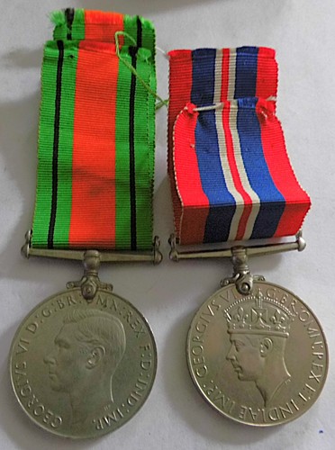 Ww2 war defence medals named - ww2,