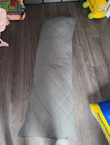Grey large pregnancy pillow - grey,