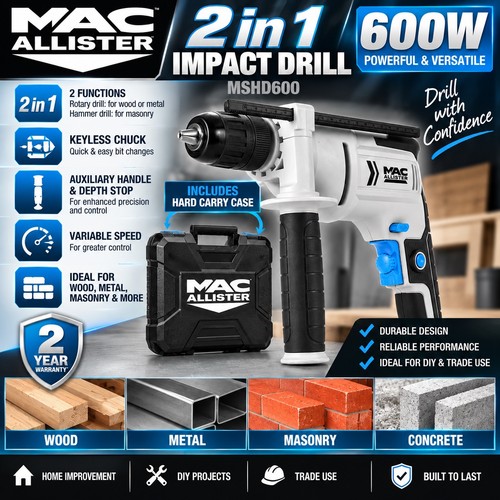 Mac allister mshd600 600w - allister,