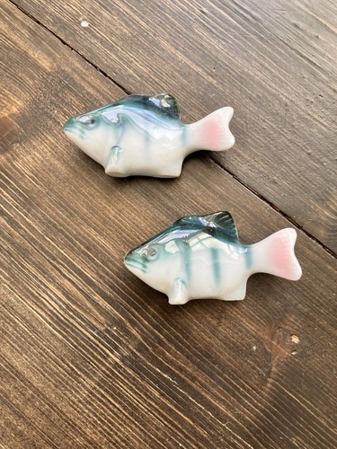 Pair ceramic fish chopstick - pair,