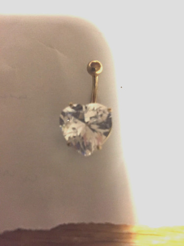 9ct solid gold - bar, used