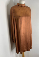 STINE GOYA silk shift shirt