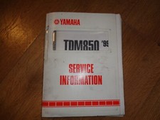 Factory Yamaha TDM 850 1991, 1993,1996, 1997, 1999  Service Information