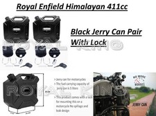 Black "Jerry Can Pair 5 Liters" Fit For Royal Enfield Himalayan 411