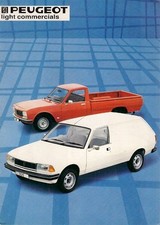 Peugeot 305 Van & 504 Pick-Up