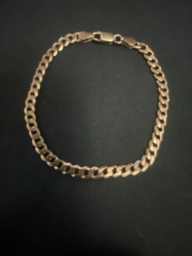 9ct solid gold classic curb - 9ct,