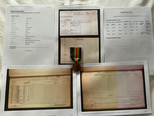 Ww1 victory medal - victory, daniel