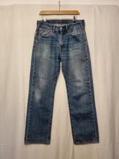 Levi's 751 Mens Blue Denim Straight Leg Jeans Size W32 L30