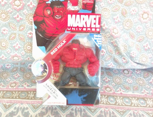 Marvel universe red hulk - universe, 3.75"