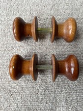 2 x Pair Of Vintage Wood Door