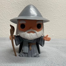 Funko Pop! Vinyl Gandalf The Gray Hobbit with Hat #13 Vaulted LOTR Tolkien Loose