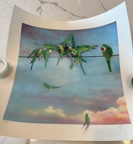 Xenz artist rare print - uk,