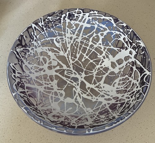 Art glass round - art,