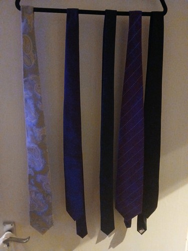 Male ties joblot - 5, x