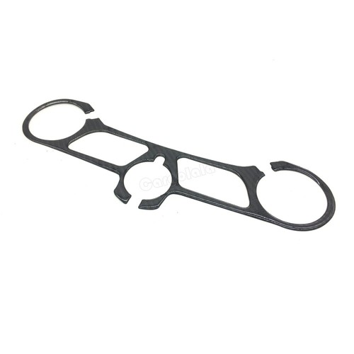 Carbon triple tree top clamp - carbon,