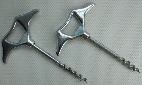 Vintage corkscrew bottle - corkscrew,