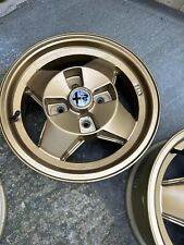 Alfa Romeo cromadora wheels x 4, 14inch