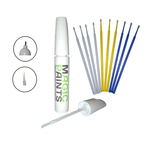 2in1 paint pen white silk