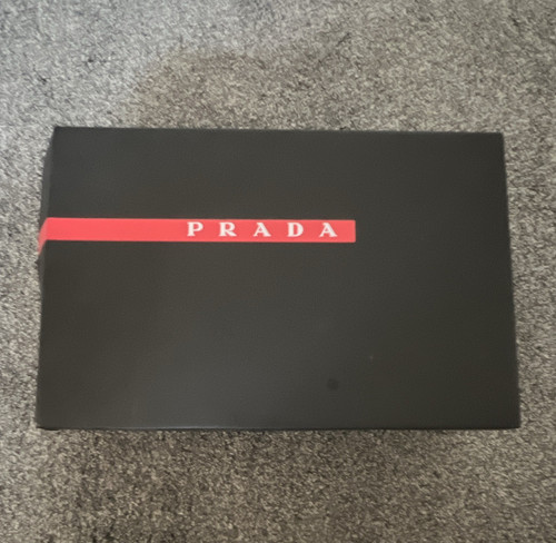Prada black red - black/red, rectangular