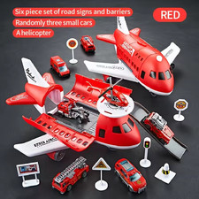 Airplane Toy Transport Plane Toys for Kids Transport Cargo Airplane Car Play Set