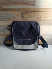 NIKE F9 Retro White Label Blue & Grey Shoulder Bag