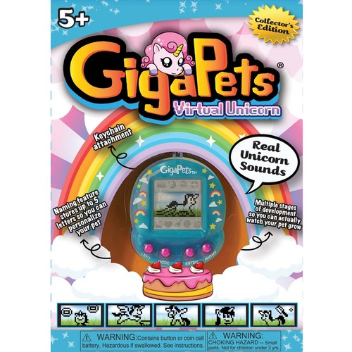 Gigapets virtual unicorn - gigapets, toy