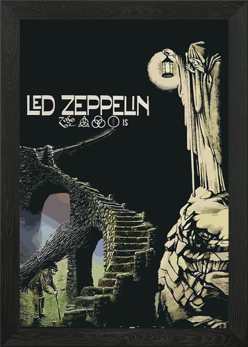 Led zeppelin album cover - led,