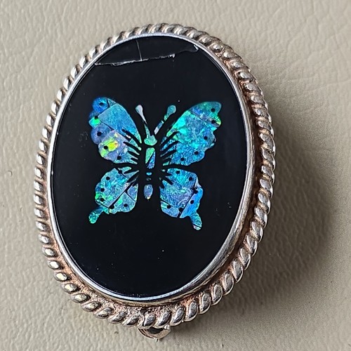 Sterling silver opal - silver,