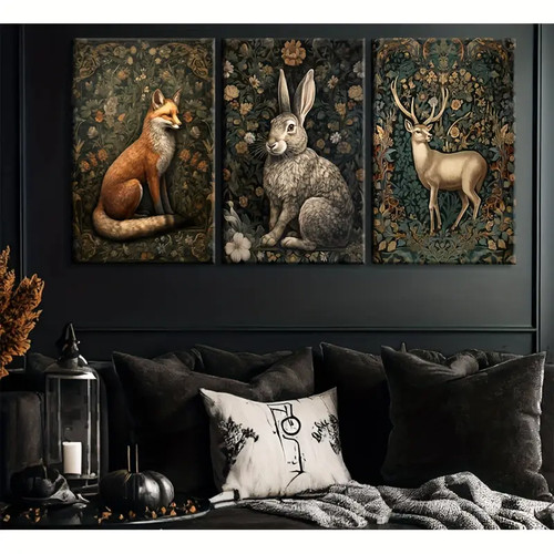 Fox stag rabbit - fox,