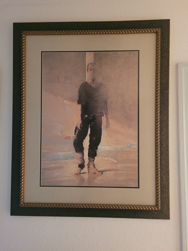 Large framed robert heindel - framed,