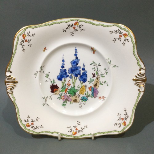Tuscan bone china cake plate - tuscan,