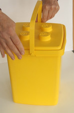 VINTAGE YELLOW LEGO  11"