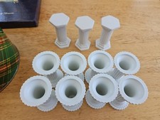 Cake Pillars 3x Hexagon