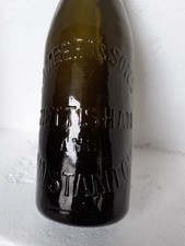  LAMBERT SNETTISHAM & HUNSTANTON 1PT BEER BOTTLE Original stopper 