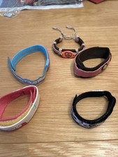 4x Womens/ Girls Animal Watch Straps Vintage Retro Surf Brand And A Bracelet