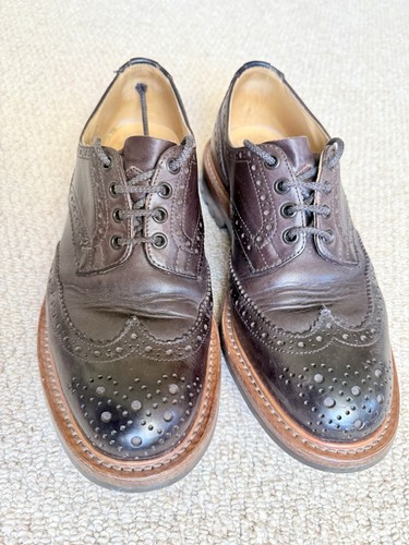 Trickers bourton brogues - trickers, dark