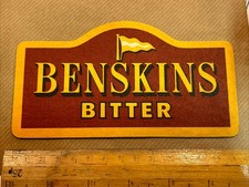Vintage beer mat benskins - mat,
