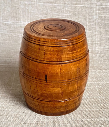 Antique c1810 treen boxwood - c1810,
