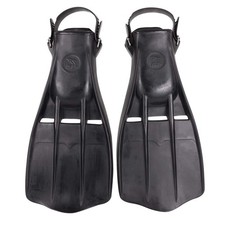 Durable Large Black Swim Fins