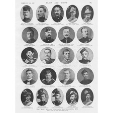 BOER WAR British Officers